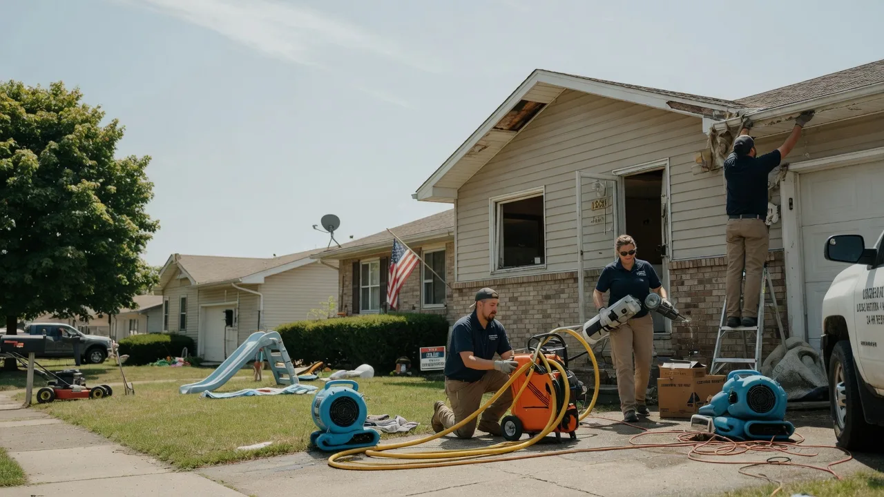 Water Damage Restoration in Waukau, WI near me